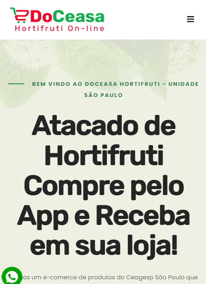 Do Ceasa - Hortifruti Online